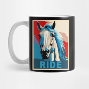 Funny Horse Equestrian Gifts Horseback Riding Mug